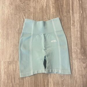 AYBL | XS Teal Reflex Seamless Workout Shorts